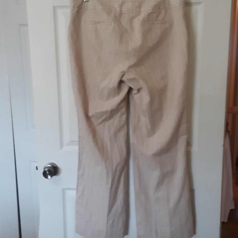 Sabrina Lauren New York Sz14 lined Tan str… - Picture 2 of 7
